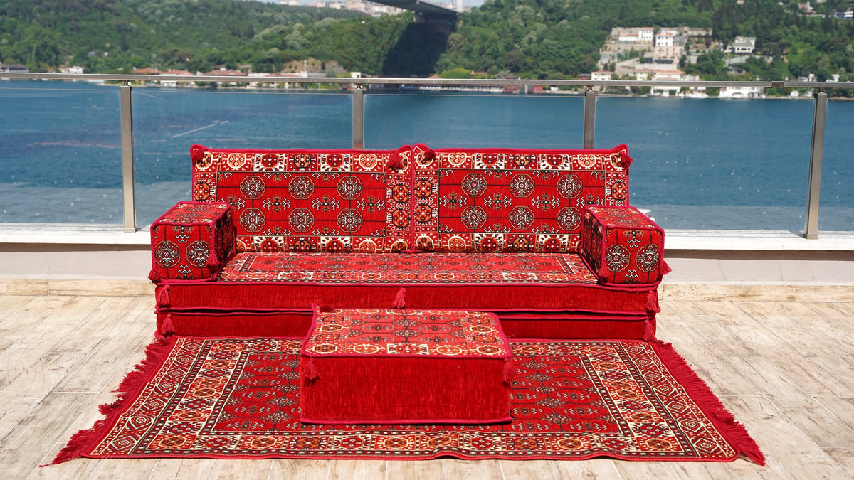 8'' Thickness Sofa Set, Arabic Sofa, Reading Sofa, Floor Couch, Readin
