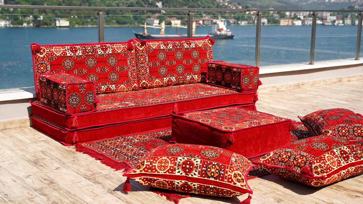 8'' Thickness Sofa Set, Arabic Sofa, Reading Sofa, Floor Couch, Readin