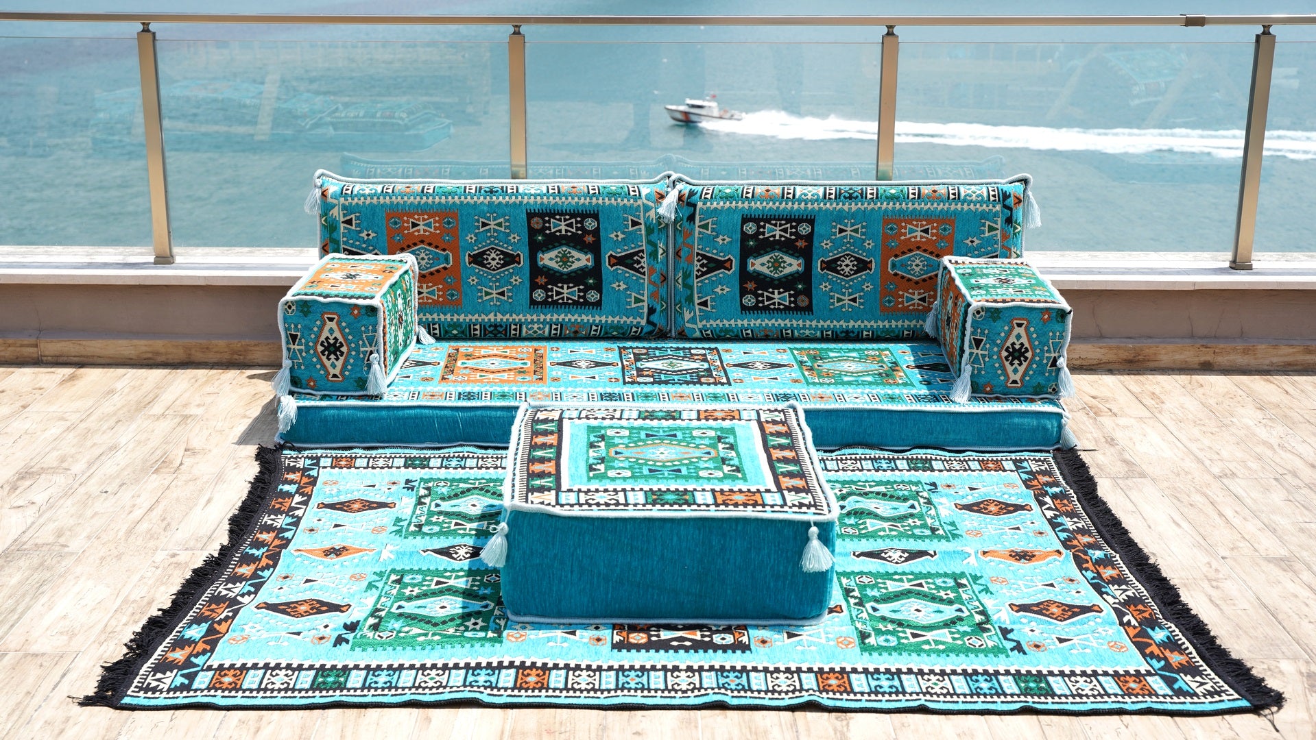 Premium Patio Furniture, Living Room Floor Cushion, Arabic Floor Couch