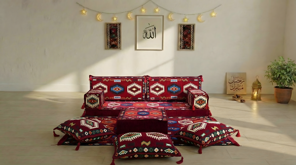 أريكة رمادية مفردة، أريكة عربية، أريكة تراس مع أريكة عثمانية وسجادة، سجادة تركية، أريكة سرير، أريكة أرضية، أريكة تأمل، أثاث غرفة المعيشة