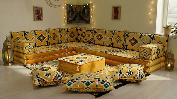 أريكة رمادية مفردة، أريكة عربية، أريكة تراس مع أريكة عثمانية وسجادة، سجادة تركية، أريكة سرير، أريكة أرضية، أريكة تأمل، أثاث غرفة المعيشة