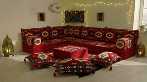 أريكة رمادية مفردة، أريكة عربية، أريكة تراس مع أريكة عثمانية وسجادة، سجادة تركية، أريكة سرير، أريكة أرضية، أريكة تأمل، أثاث غرفة المعيشة