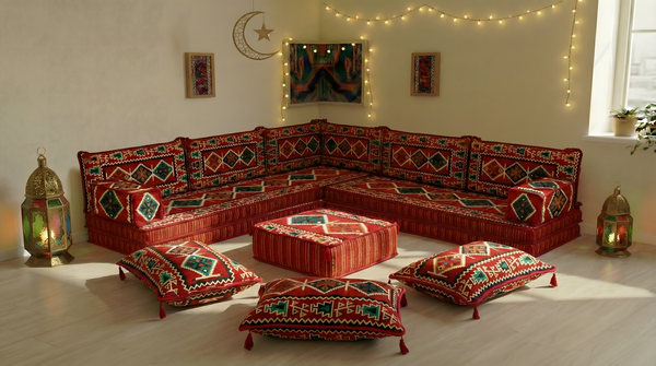 أريكة رمادية مفردة، أريكة عربية، أريكة تراس مع أريكة عثمانية وسجادة، سجادة تركية، أريكة سرير، أريكة أرضية، أريكة تأمل، أثاث غرفة المعيشة