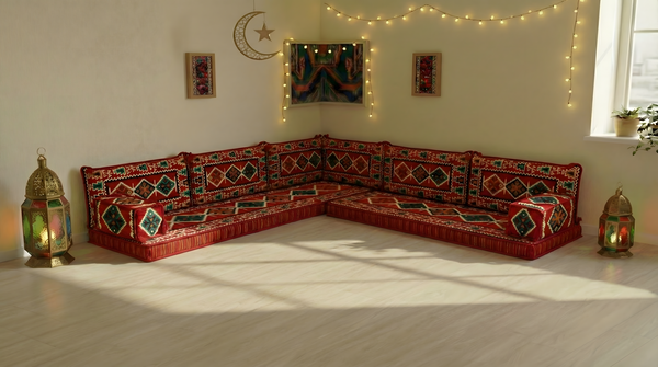 أريكة رمادية مفردة، أريكة عربية، أريكة تراس مع أريكة عثمانية وسجادة، سجادة تركية، أريكة سرير، أريكة أرضية، أريكة تأمل، أثاث غرفة المعيشة