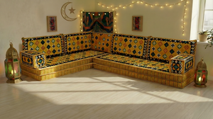 أريكة رمادية مفردة، أريكة عربية، أريكة تراس مع أريكة عثمانية وسجادة، سجادة تركية، أريكة سرير، أريكة أرضية، أريكة تأمل، أثاث غرفة المعيشة