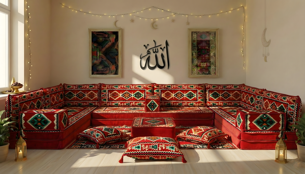 أريكة رمادية مفردة، أريكة عربية، أريكة تراس مع أريكة عثمانية وسجادة، سجادة تركية، أريكة سرير، أريكة أرضية، أريكة تأمل، أثاث غرفة المعيشة