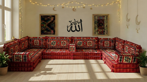 أريكة رمادية مفردة، أريكة عربية، أريكة تراس مع أريكة عثمانية وسجادة، سجادة تركية، أريكة سرير، أريكة أرضية، أريكة تأمل، أثاث غرفة المعيشة