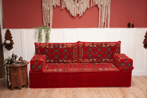 8'' Thickness Sofa Set, Arabic Sofa, Reading Sofa, Floor Couch, Reading Loveseats, Moroccan Cushion
