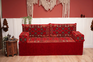 8'' Thickness Sofa Set, Arabic Sofa, Reading Sofa, Floor Couch, Reading Loveseats, Moroccan Cushion