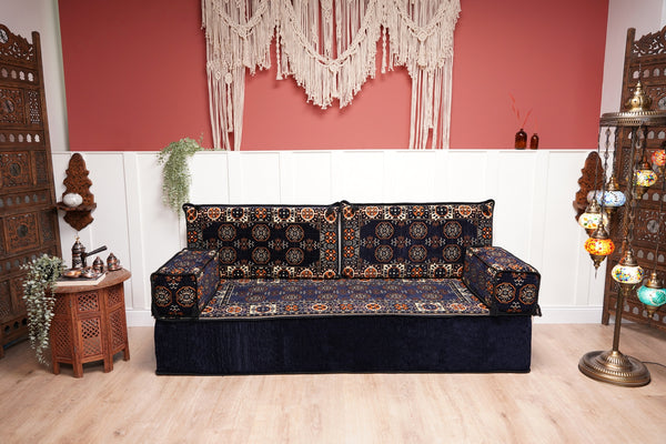 8'' Thickness Sofa Set, Living Room Sofa, Arabic Majlis Furniture, Patio Furniture, Handmade Wooden Bench