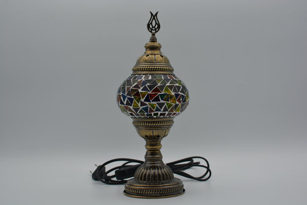 Lampe Mosaïque Turque Fait Main - Lampe de Table Marocaine 100% Authentique, Lampe de Chevet en Verre Mosaïque