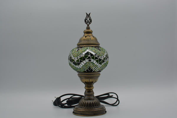 Lampe Mosaïque Turque Fait Main - Lampe de Table Marocaine 100% Authentique, Lampe de Chevet en Verre Mosaïque