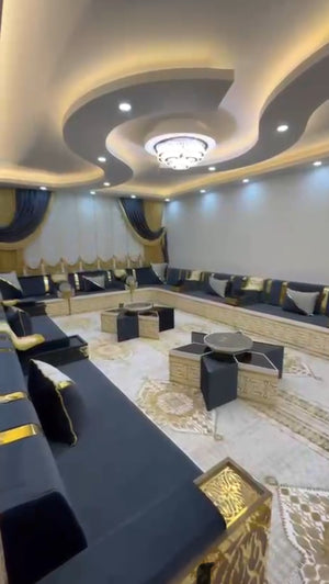 Custom majlis for Adel