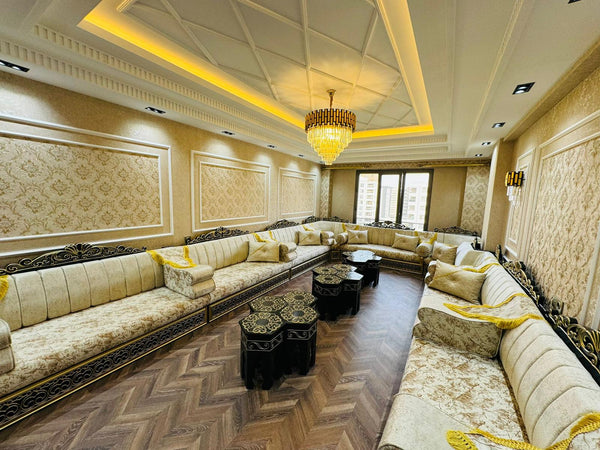 Yemeni Majlis, Arabic Majlis Sofa, Turkish Rug Sofa, Arabic Furniture for Restaurants, Moroccan Majlis, Arabic Jalsa, Wooden Bench for Restaurant and Cafés