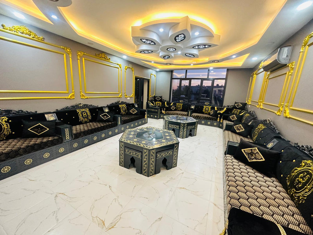 Arabic Furniture for Cafes, Moroccan Sofas, Arabic Majlis Jalsa, Wooden Bench for Restaurant, Arabic Seating Jalsah, Turkish Rug Sofa, Arabic Majlis Sofa