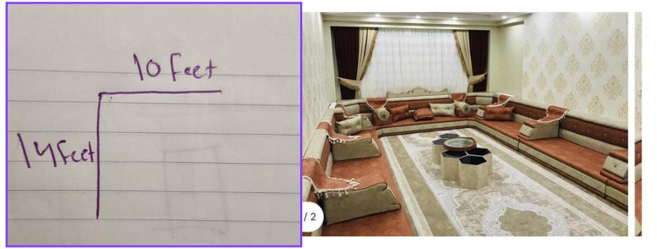 Custom majlis for Keriya