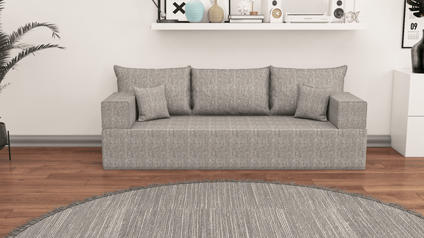 Linen Floor Couch, Floor Sofa , Bohemian furniture, Floor Pouf, Floor Seating, Sofa Living Couch, Floor Seat, Floor Cushion