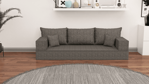 Linen Floor Couch, Floor Sofa , Bohemian furniture, Floor Pouf, Floor Seating, Sofa Living Couch, Floor Seat, Floor Cushion