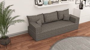 Linen Floor Couch, Floor Sofa , Bohemian furniture, Floor Pouf, Floor Seating, Sofa Living Couch, Floor Seat, Floor Cushion