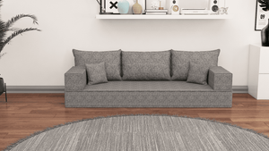 Linen Floor Couch, Floor Sofa , Bohemian furniture, Floor Pouf, Floor Seating, Sofa Living Couch, Floor Seat, Floor Cushion