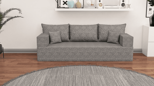 Linen Floor Couch, Floor Sofa , Bohemian furniture, Floor Pouf, Floor Seating, Sofa Living Couch, Floor Seat, Floor Cushion