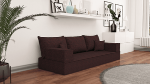 Linen Floor Couch, Floor Sofa , Bohemian furniture, Floor Pouf, Floor Seating, Sofa Living Couch, Floor Seat, Floor Cushion