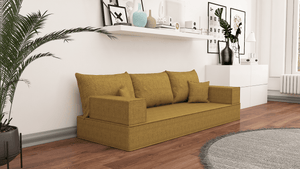 Custom Cushion - Window Seat Cushion, Trapezoid, Banquette, Seat, Bench, Outdoor, Chair, Pad, Dining, Reading Nook, Farmhouse