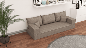 Custom Cushion - Window Seat Cushion, Trapezoid, Banquette, Seat, Bench, Outdoor, Chair, Pad, Dining, Reading Nook, Farmhouse