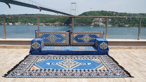 8'' Thickness Sofa Set, Window Seat, Bench Cushion, 8" Thickness Floor Couch, Reading Sofa Pillow, Meditation Yoga Loveseat