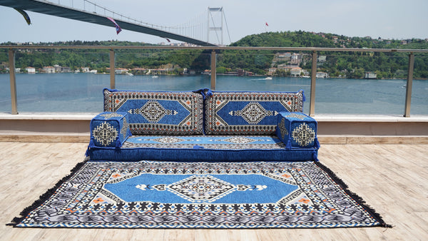 8'' Thickness Sofa Set, Window Seat, Bench Cushion, 8" Thickness Floor Couch, Reading Sofa Pillow, Meditation Yoga Loveseat