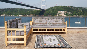 Turkish Wooden Bench Sofa Sets, Arabic Majlis Sofa, Floor Cushions Set, Yemeni Majlis, Garden Sofa Set, Patio Benches, Arabic Floor Sofa Set, Moroccan Bench Cushion