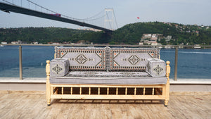 Turkish Wooden Bench Sofa Sets, Arabic Majlis Sofa, Floor Cushions Set, Yemeni Majlis, Garden Sofa Set, Patio Benches, Arabic Floor Sofa Set, Moroccan Bench Cushion