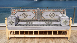 Turkish Wooden Bench Sofa Sets, Arabic Majlis Sofa, Floor Cushions Set, Yemeni Majlis, Garden Sofa Set, Patio Benches, Arabic Floor Sofa Set, Moroccan Bench Cushion