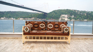 Red Corner Sofa Seating Set, Patio Benches, Arabic Floor Cushions, Wooden Bench Sofa Sets, Outdoor Furniture, Moroccan Bench Cushion, Yemeni Majlis