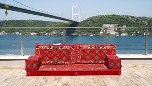 8'' Thickness Sofa Set, Arabic Sofa, Reading Sofa, Floor Couch, Reading Loveseats, Moroccan Cushion