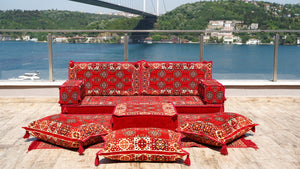 8'' Thickness Sofa Set, Arabic Sofa, Reading Sofa, Floor Couch, Reading Loveseats, Moroccan Cushion