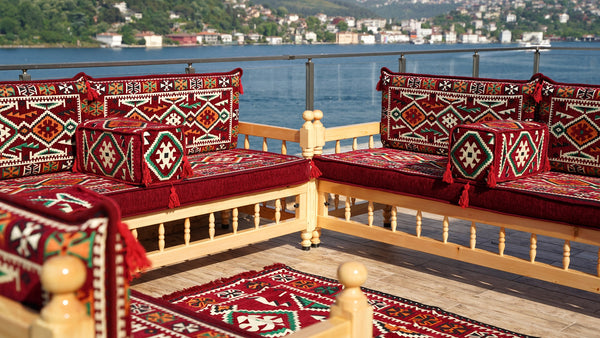 Living Room Couch, Wooden Bench Sofa Sets, Garden Sofa Set, Floor Cushions, Pine Tree Handmade Wooden Bench, Arabic Furniture, Outdoor Furniture