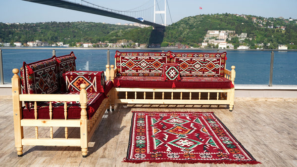 Living Room Couch, Wooden Bench Sofa Sets, Garden Sofa Set, Floor Cushions, Pine Tree Handmade Wooden Bench, Arabic Furniture, Outdoor Furniture