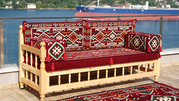 Living Room Couch, Wooden Bench Sofa Sets, Garden Sofa Set, Floor Cushions, Pine Tree Handmade Wooden Bench, Arabic Furniture, Outdoor Furniture