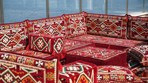 8'' Thickness U Sofa Set, Arabic Sofa, Moroccan Sofa, Arabic Jalsa