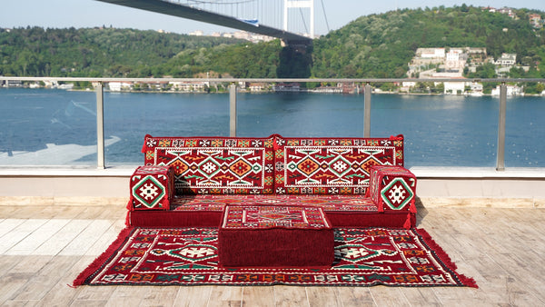 8'' Thickness Sofa Set, Floor Couch, Reading Sofa Pillow, Meditation Yoga Sofa, Healing Room Floor Cushion