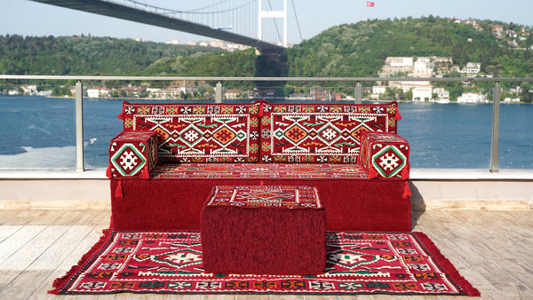 8'' Thickness Sofa Set, Floor Couch, Reading Sofa Pillow, Meditation Yoga Sofa, Healing Room Floor Cushion