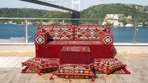 8'' Thickness Sofa Set, Floor Couch, Reading Sofa Pillow, Meditation Yoga Sofa, Healing Room Floor Cushion