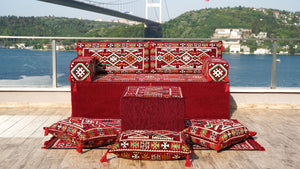 8'' Thickness Sofa Set, Floor Couch, Reading Sofa Pillow, Meditation Yoga Sofa, Healing Room Floor Cushion