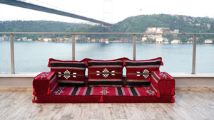 8'' Thickness Sofa Set, Window Seat, Floor Sofa Seating, Arabic Majlis, Reading Sofa Pillow