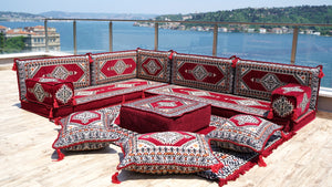 8'' Thickness L Sofa Set, Corner Floor Couch, Sectional Sofas, Yoga Sofa Sets, Handmade Living Room Furniture