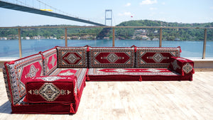 8'' Thickness L Sofa Set, Corner Floor Couch, Sectional Sofas, Yoga Sofa Sets, Handmade Living Room Furniture