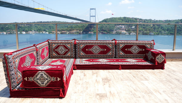 8'' Thickness L Sofa Set, Corner Floor Couch, Sectional Sofas, Yoga Sofa Sets, Handmade Living Room Furniture