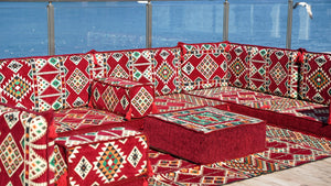 8'' Thickness U Sofa Set, Floor Seating, Arabic Majlis, Sectional Sofas, Floor Cushions