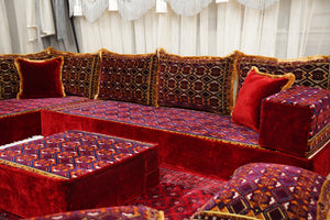 Diwan Sofa Sets, Floor Couch, Arabic Majlis Sofa, Moroccan Floor Sofa, Bohemian Floor Seating, Ethnic Floor Cushion, Traditional Floor Sofa